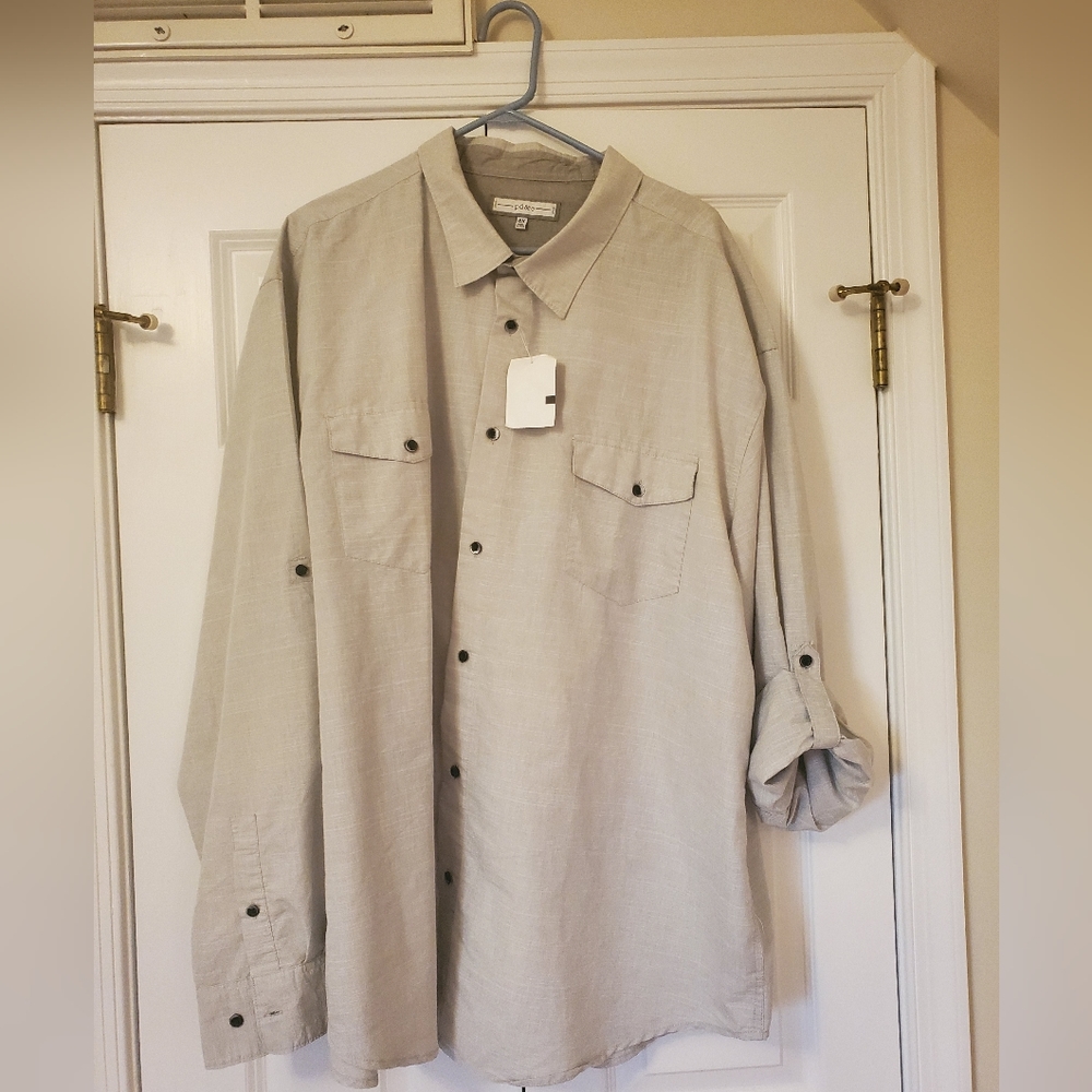 pd&c Men's 4x Button Down Shirt